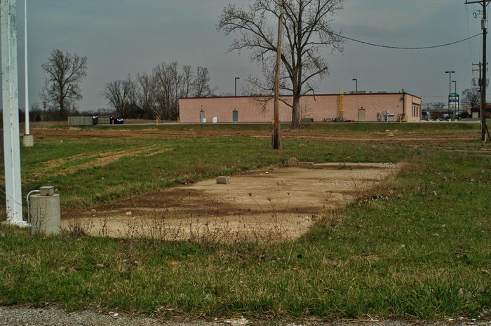 Sky Drive-In Theatre - April 2003 Photo - Foundation (newer photo)